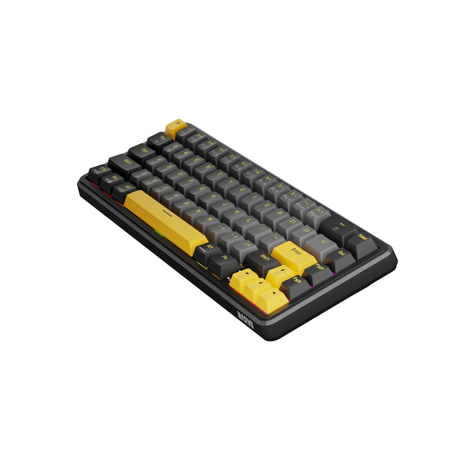 MARVO Magma M40 KG964 Magnetic Gaming Keyboard – 8K Polling Rate • 67-Key Compact • RGB Lighting • Snap Tap & Software Control